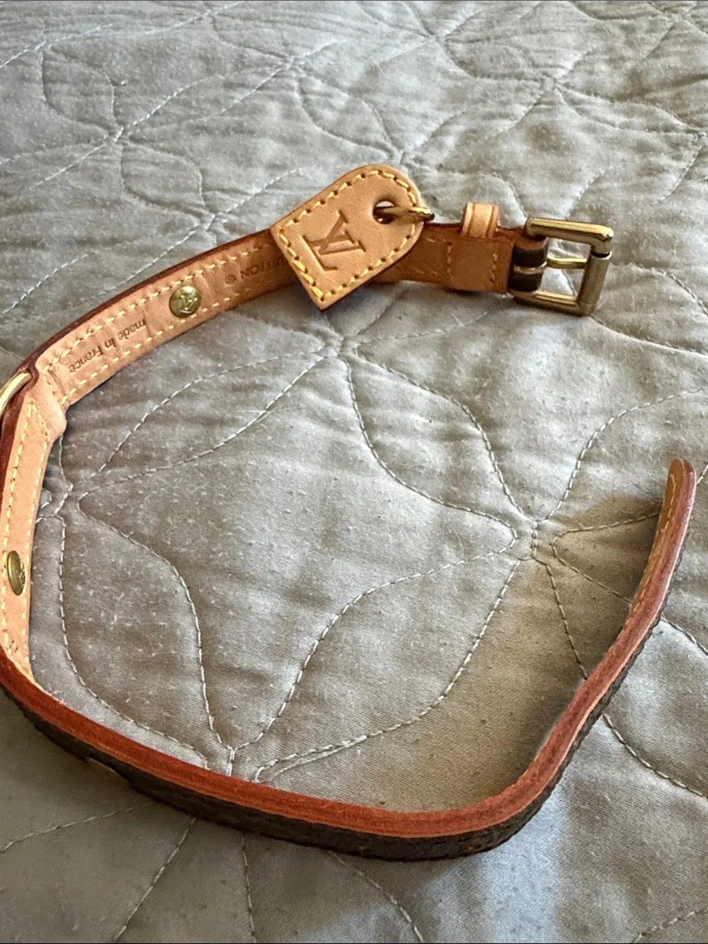 Louis Vuitton Barter Dog collar